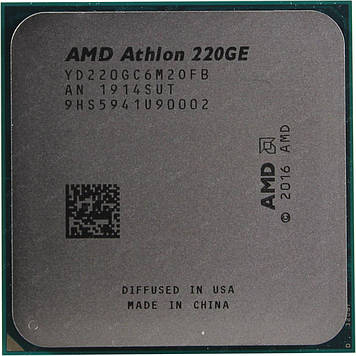 Процесор AMD Athlon 220GE 3.4GHz/4M (YD220GC6M2OFB) sAM4, tray