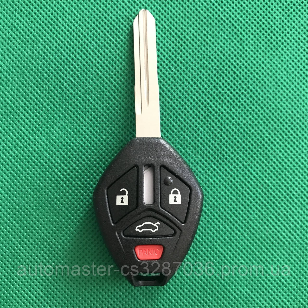 Корпус авто ключа MITSUBISHI (Митсубиси) Lancer, Outlander 3 + 1 кнопки,америка