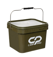 Вeдро прямоугольное Carp Pro с крышкой 10 л