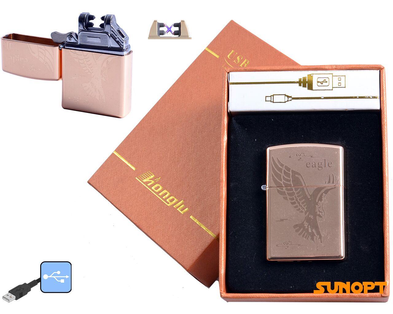 Електроімпульсна запальничка HONGLU Eagle (USB)