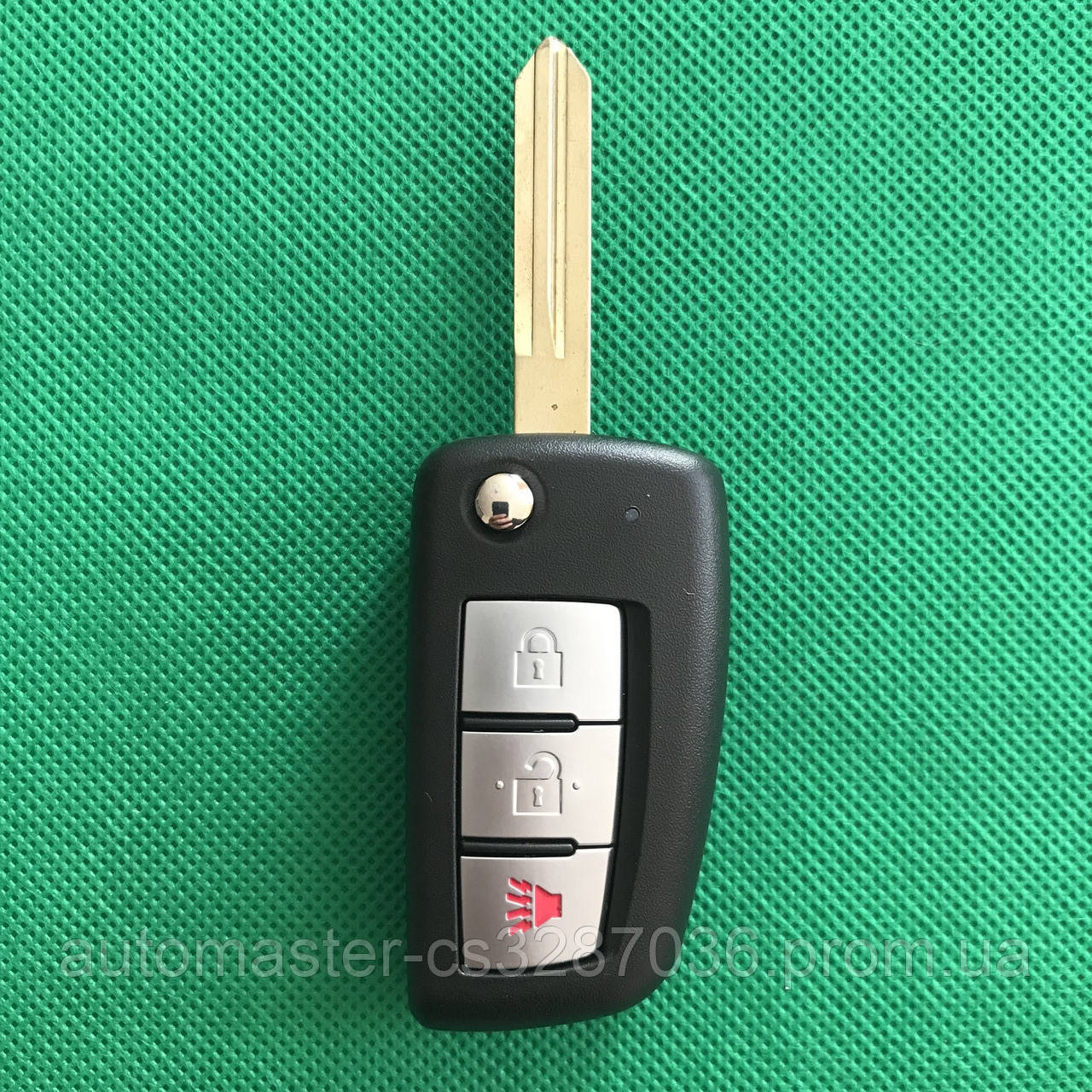 Авто ключ для Nissan (Ниссан) Кашкай, Rouge, Мурано, , 3 - кнопки, америка 315 MHz id 46 лезвие NSN14