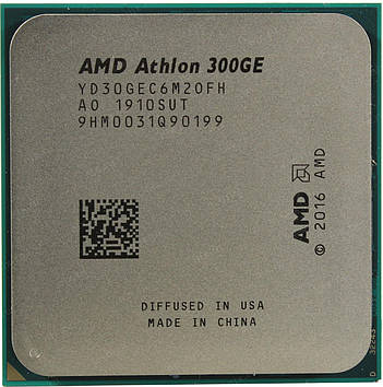 Процесор AMD Athlon 300GE 3.4GHz/4M (YD30GEC6M2OFH) sAM4, tray