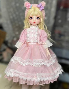 Лялька BJD Кенді 1/6 зріст 30 см, авторський макіяж + подарункова коробка, одяг