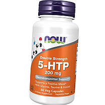 5-гідроксітріптофан NOW 5-HTP 200 mg 60 капс, фото 2
