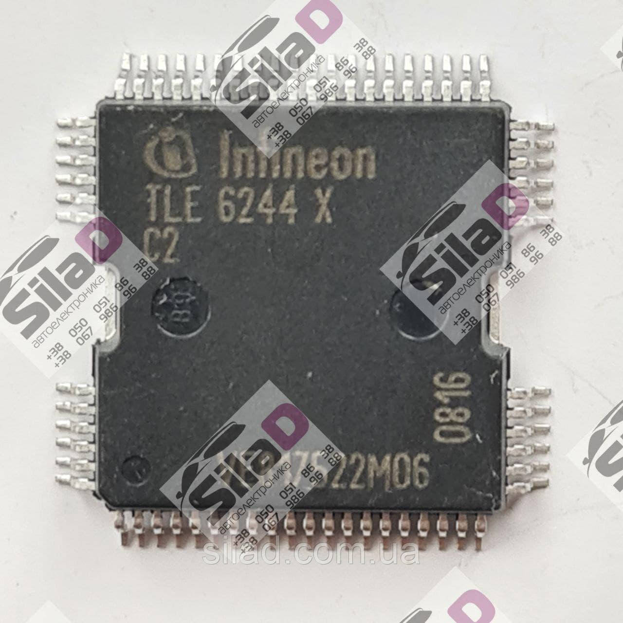 Мікросхема TLE6244X Infineon корпус PG-MQFP-64-10, фото 1