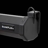 1,8х2м Чорний Екран фон ролет на стіну або стелю в рулоні YouTube Screen, ролет — рулонний фон, фото 2