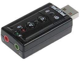 USB звукова карта адаптер аудіо 7.1 #100129