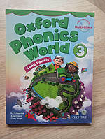 Учебник английского языка Oxford Phonics World Level 3: Student's Book with MultiROM