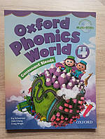 Учебник английского языка Oxford Phonics World Level 4: Student's Book + MultiROM