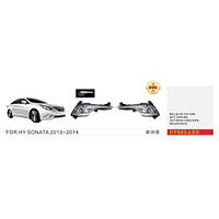 Фары доп.модель Hyundai Sonata/2012-14/K.R TYPE/HY-603L/H8-12V35W!LED-4W/FOG!DRL (HY-603-LED 2в1)