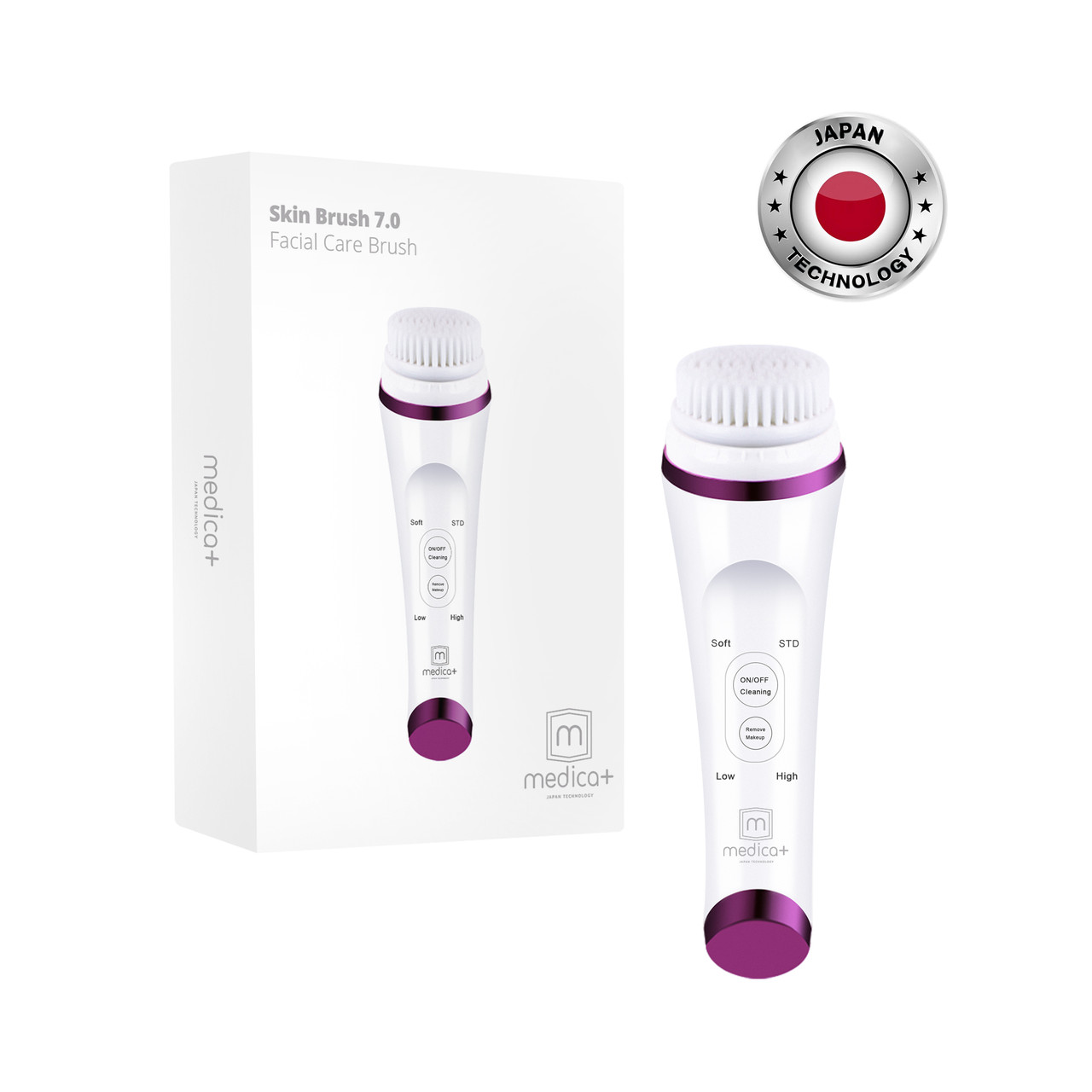 Щётка по уходу за лицом MEDICA+ Skin Brush 7.0 ( Япония )
