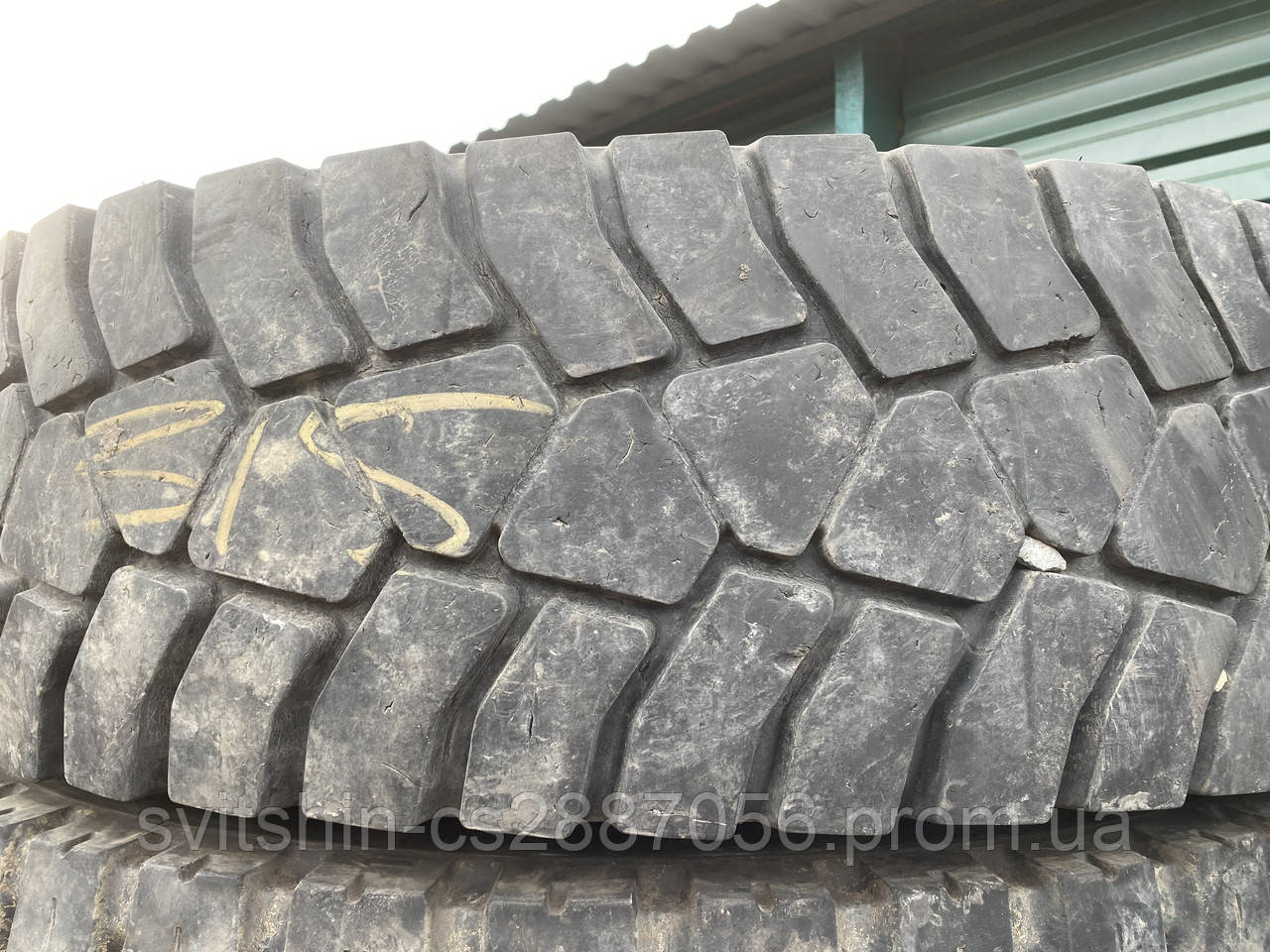 ОДИНОЧКА 315/80R22.5 GOODYEAR Omnitrac MSD II (18рік) 14мм Ведуча вісь, фото 1