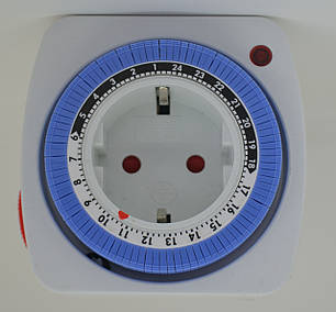 Розетка таймер добовий Lemanso LM662 (Niz00111), фото 2