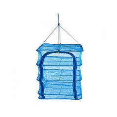 Сітка для сушіння риби Stenson, 3 яруси, 50х50х55 см (Niz12603)