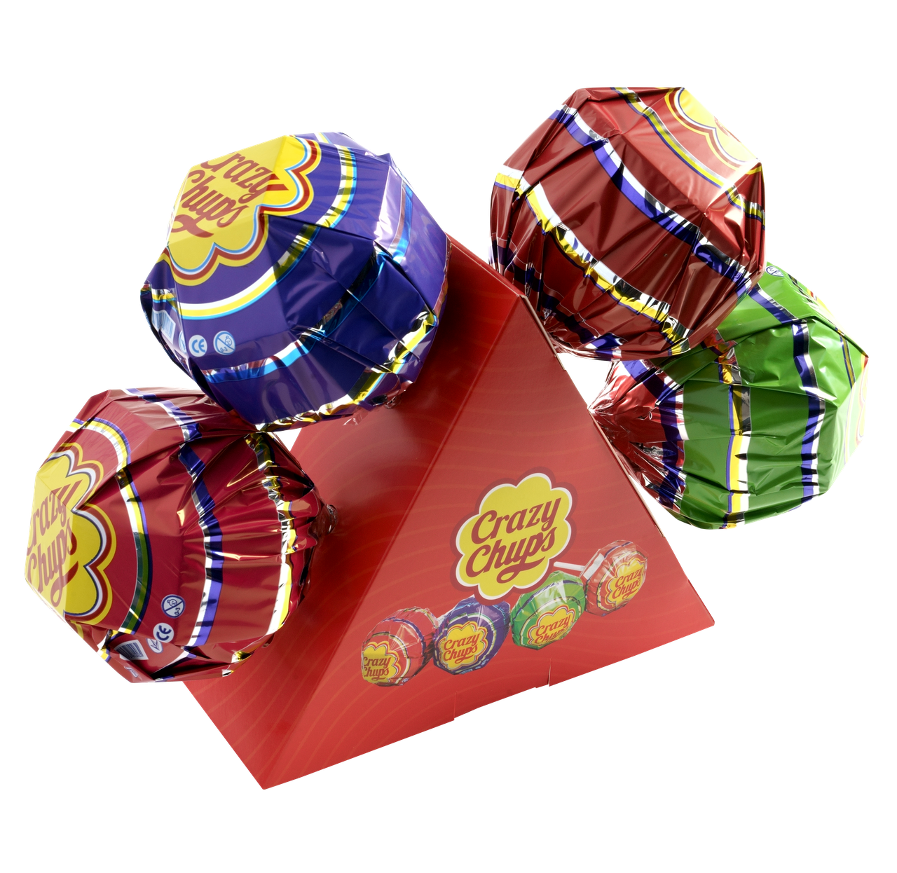 Іграшки з цукерками Mini Crazy Chups 4 шт Україна