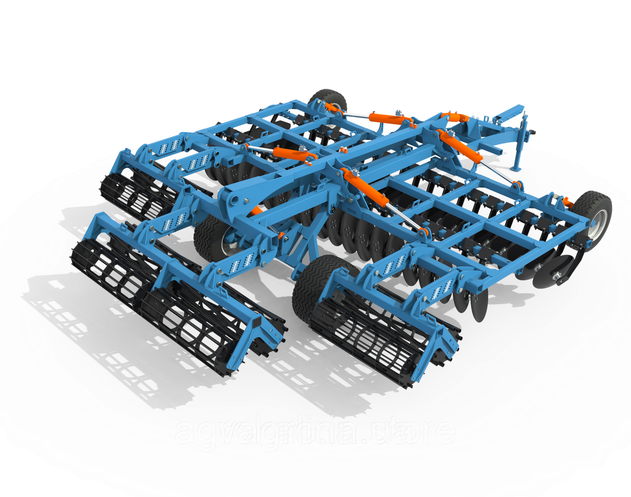 Борона Лущильник Дисковий DEFT 5 причіпна АГРОМАШ-КАЛІНА, фото 1