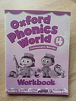 Рабочая тетрадь английского языкаOxford Phonics World Level 4: Workbook