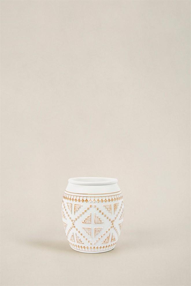 Стакан для зубних щіток Irya - Ella beyaz білий, фото 1