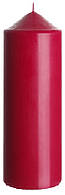 Свеча цилиндр бордовая Bispol 8х20 см (sw80/200-036)
