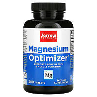 Оптимизатор магния с витамином В6 "Magnesium Optimizer" Jarrow Formulas, 200 таблеток
