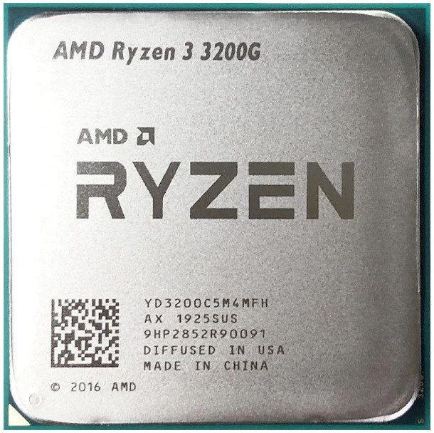 Процесор AMD Ryzen 3 3200G 3.6GHz/4M (YD3200C5M4MFH) sAM4, tray