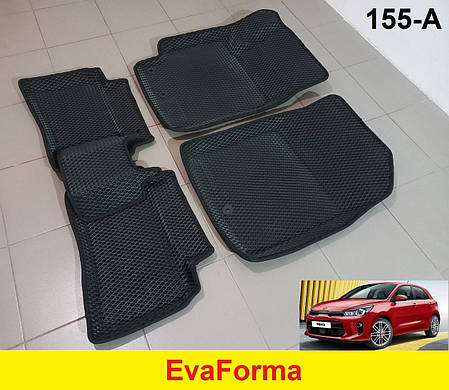 3D килимки EvaForma на Kia Rio 4 '17-, 3D килимки EVA, фото 1