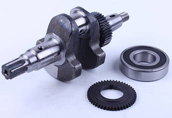 Колінвал у складі під шліци діаметр 25 мм — 178F