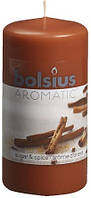 Свеча ароматическая корица Bolsius 6х12 см 60/120-65Б