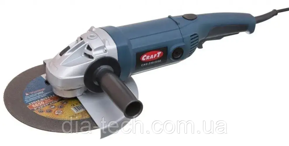 Шліфувальна машина кутова Craft CAG 230/2500, фото 1