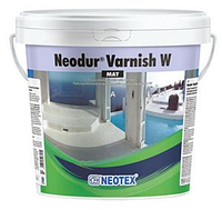 Поліуретановий водний матовий лак для мікроцементу бетону Neodur Varnish W mat упак 1 кг