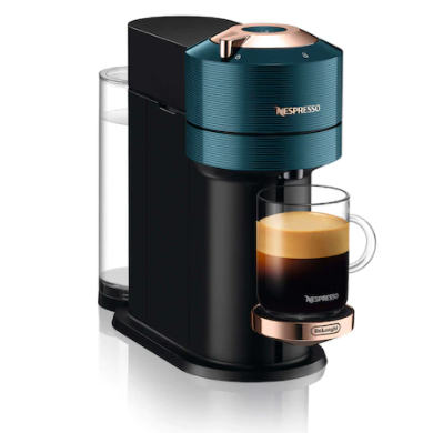 Капсульна кавоварка Nespresso DeLonghi Vertuo Next Luxury Teal