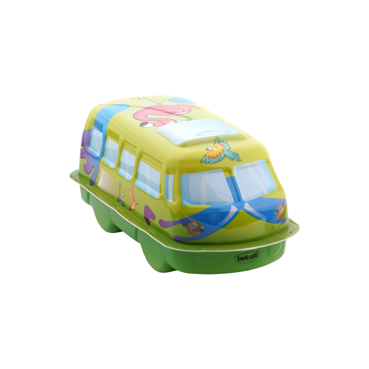 Автобус пластиковый WOOOW School bus с игрушкой-сюрпризом и конфетами 6 шт - фото 4 - id-p1582694470