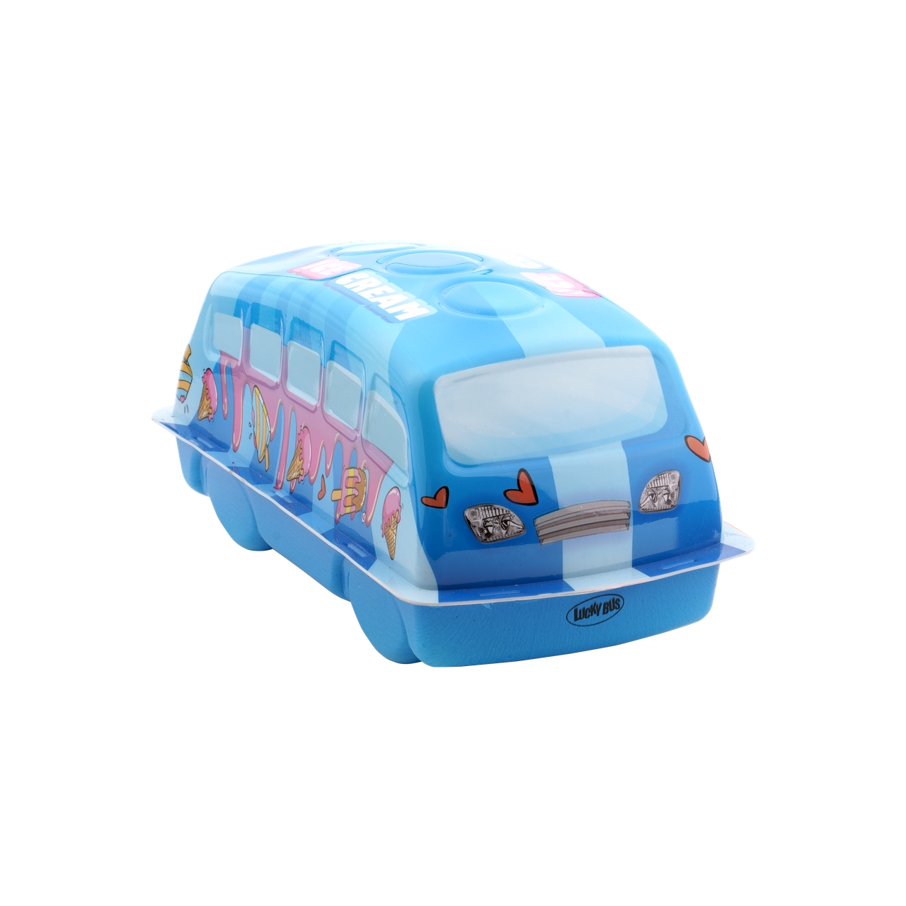 Автобус пластиковый WOOOW School bus с игрушкой-сюрпризом и конфетами 6 шт - фото 3 - id-p1582694470