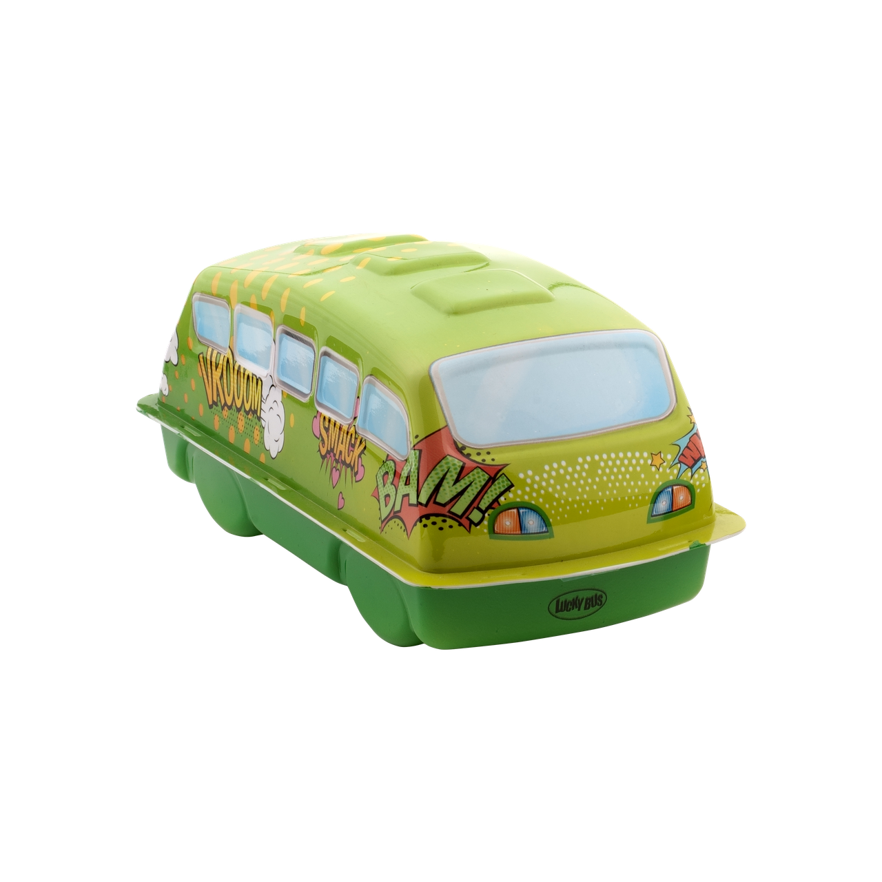 Автобус пластиковый WOOOW School bus с игрушкой-сюрпризом и конфетами 6 шт - фото 5 - id-p1582694470