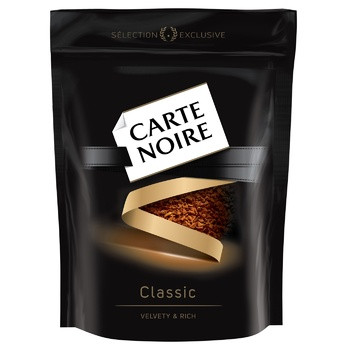 Кофе растворимый Carte Noire Classic (210 г) Карт Нуар (Чёрная карта) ᐉ ...