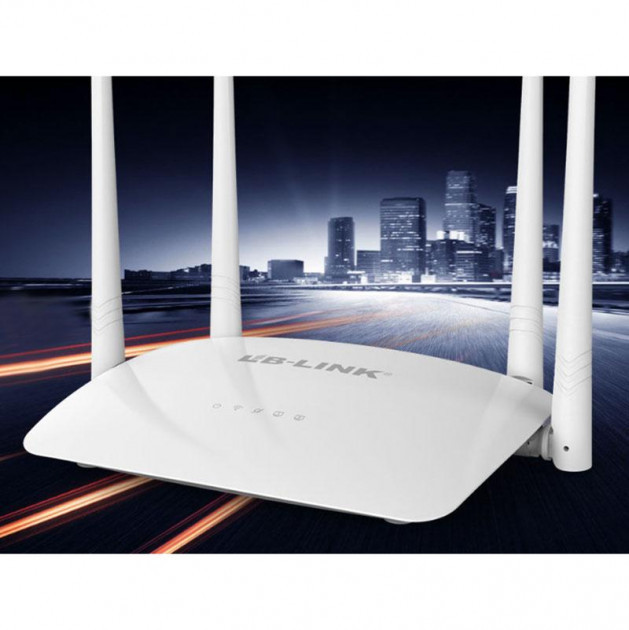 Маршрутизатор Router LB-Link BL-WR450H WiFi Роутер для дому на 4 антени