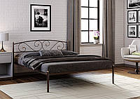 Кровать металлическая Классика 160х200, Черный