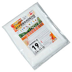 Агроволокно біле укривне пакетоване 19 г/м2 1.6х10 метрів