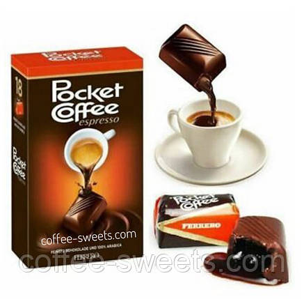 Набір Конфет Ferrero Pocket Coffee 225 г (18 шт.), фото 1