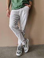 Мужские стильные свободные джинсы МОМ белые