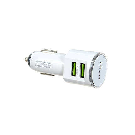 Автомобільний зарядний пристрій Ldnio для DL-C29 3.4 A micro-USB Black, фото 1