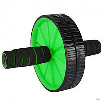 Колесо для мышц пресса Profi 29х17.5 см (MS 0871-1) Зеленый