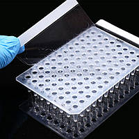 Прозора адгезивна плівка для планшетів ПЛР і культуральних планшетів (100 шт. в упаковці)