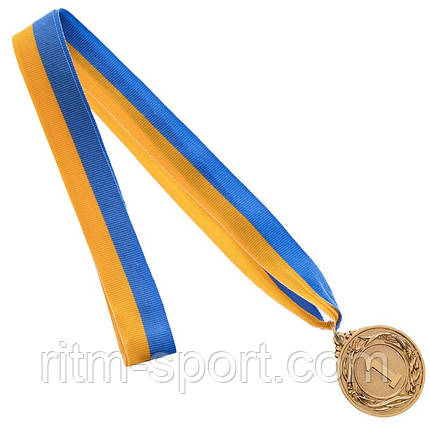 Медаль спортивна (Діаметр 4,5 см, золото, срібло, бронза), фото 2