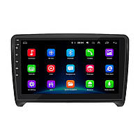 Штатна магнітола 9" Lesko для Audi TT II (8J) Рестайлінг 2010-2014 2/32Gb/ Wi-Fi GPS Optima на Андроїд 3 шт., фото 3