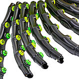 Обруч масажний Хула Хуп Hula Hoop з магнітами для схуднення та талії, розбірний, 97 см, JS-6002, 1,35 кг, фото 5