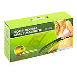 Обруч масажний Хула Хуп Hula Hoop з магнітами для схуднення та талії, розбірний, 97 см, JS-6002, 1,35 кг, фото 8