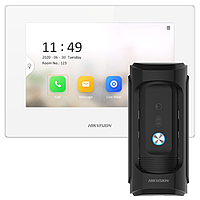 Hikvision DS-KH6320-LE1/White і DS-KB8113-IME1 комплект IP відеодомофона