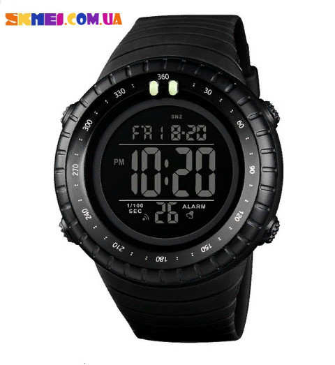 Чоловічий годинник Skmei 1420 (Black), фото 1