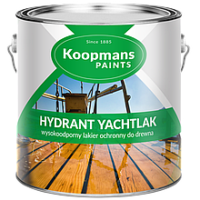 Лак яхтный Hydrant Yachtlak для защиты древесины в тяжелых атмосферных условиях, 0,75л (Нидерланды)